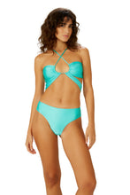 Charger l&#39;image dans la galerie, Model Front: Blueman Haut Top Turquesa Paola

