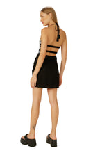 Charger l&#39;image dans la galerie, Image 03: Blueman Mini Dress Vestido Barrado Preto
