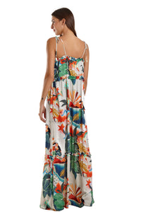 Model Back: Blueman Vêtement De Plage Vestido Longo Olivia Tropical Mess