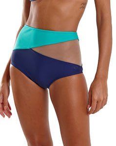 Bottom Polinesia Azul Marinho