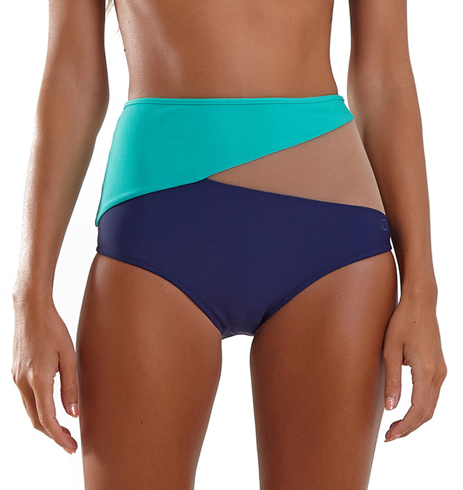 Bottom Polinesia Azul Marinho
