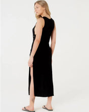 Charger l&#39;image dans la galerie, Vestido Saida Cropped Liso Preto Mistica
